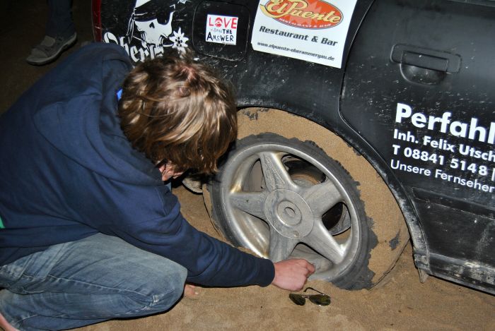 Team Scharf fährt von Marrakesch über den Hohen Atlas nach Taroudannt.