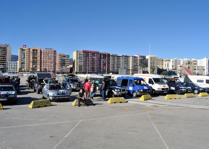 Team Scharf erreicht Marokko.