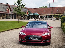 Tesla Road Trip Heimfahrt nach München