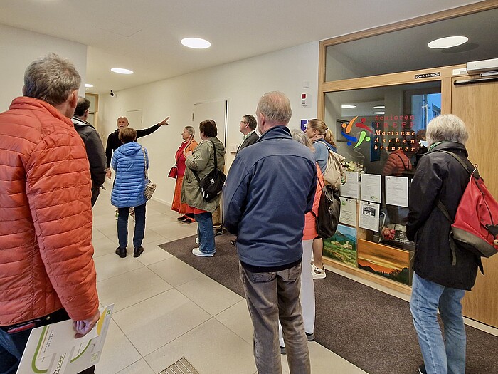 Führung LongLeif ServiceZentrum Garmisch-Partenkirchen Führung durch das LongLeif ServiceZentrum in Garmisch-Partenkirchen zum Thema barrierefreies Wohnen