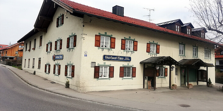 Hubert und Staller Drehort Gasthaus Limm in Münsing