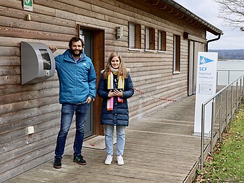 AED-Verifizierung beim Segelclub Fischen im Landkreis Weilheim-Schongau