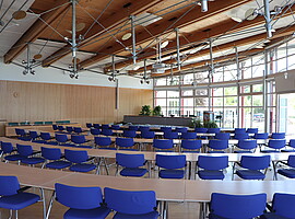 Sitzungssaal im Landratsamt Bad Tölz-Wolfratshausen als Veranstaltungsort für den Infoabend zur rechtlichen Betreuung