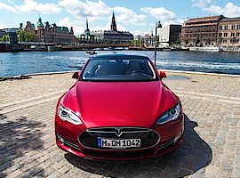 Sightseeing mit dem Model S in Kopenhagen