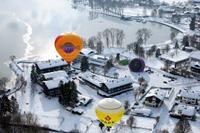 Ballon über Tegernsee